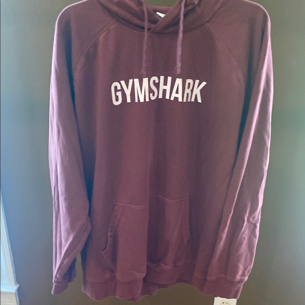 Gymshark Red Sweater Cozy Fit Sleek Design